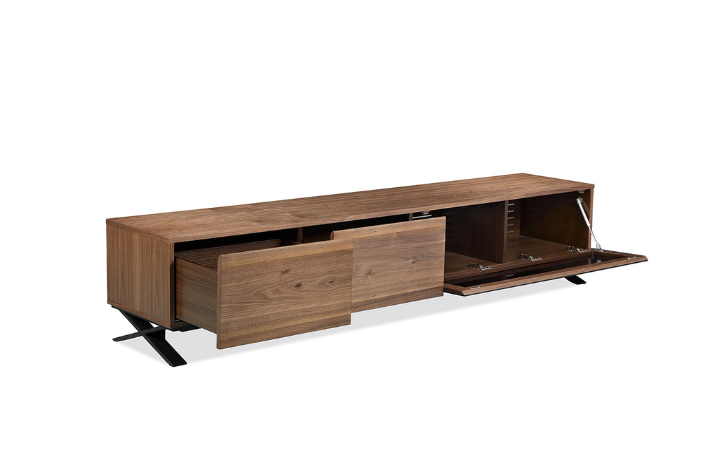 Influencer 90" TV Stand - Walnut