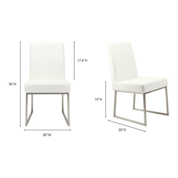 Gala Dining Chair - White