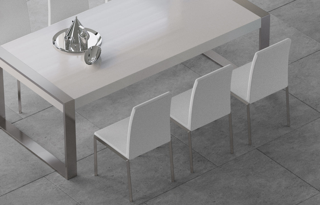 Social Dining Chair - White