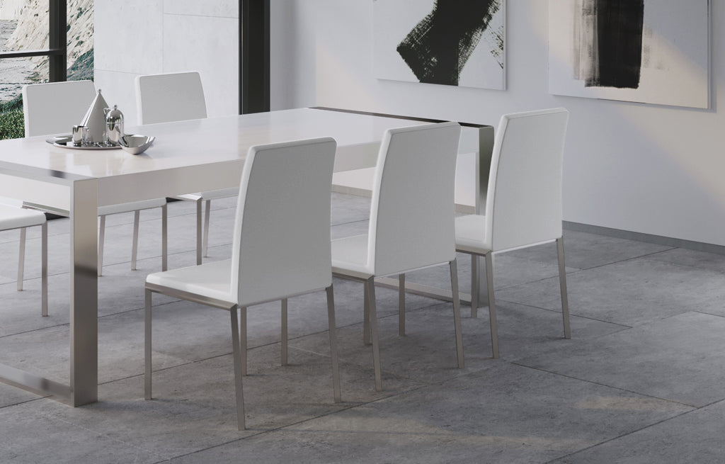 Social Dining Chair - White
