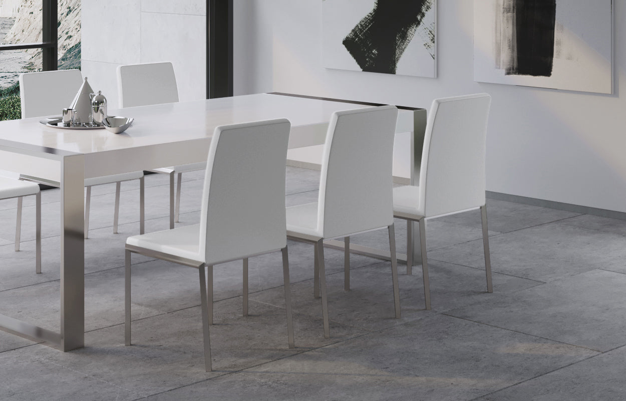 Social Dining Chair - White